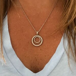 David Yurman Diamond Mobile Necklace